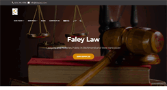 Desktop Screenshot of faleylaw.com